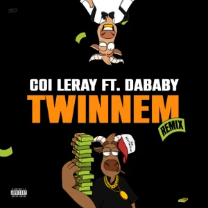 twinnem feat. dababy remix single coi leray