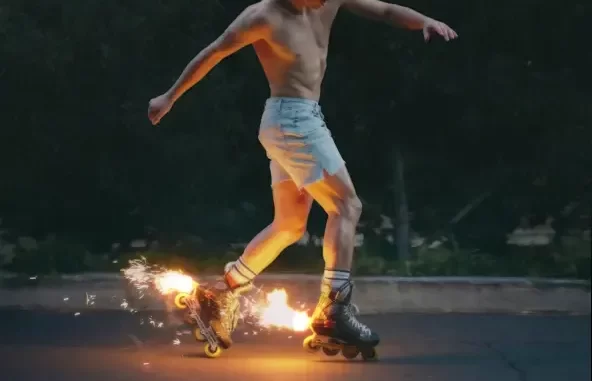 Fireworks & Rollerblades