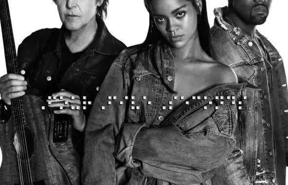 Rihanna and Kanye West and Paul McCartney FourFiveSeconds